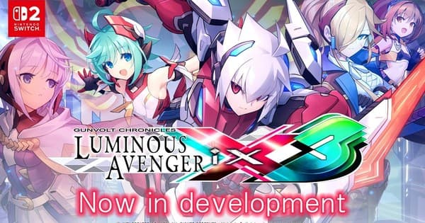 Inti Creates Announces Gunvolt Chronicles Luminous Avenger iX 3 Game