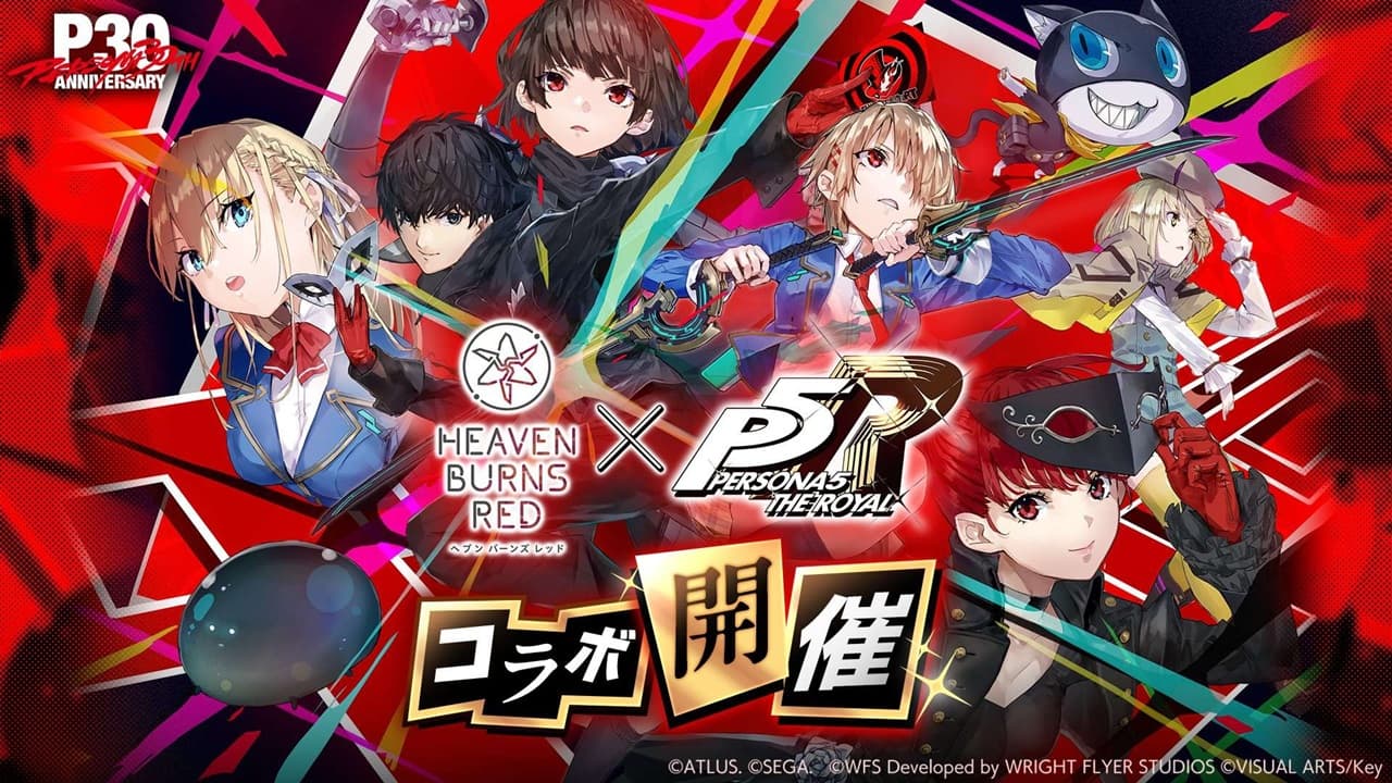 Heaven Burns Red x Persona 5 Royal Collab Drops a Bunch of New Trailers