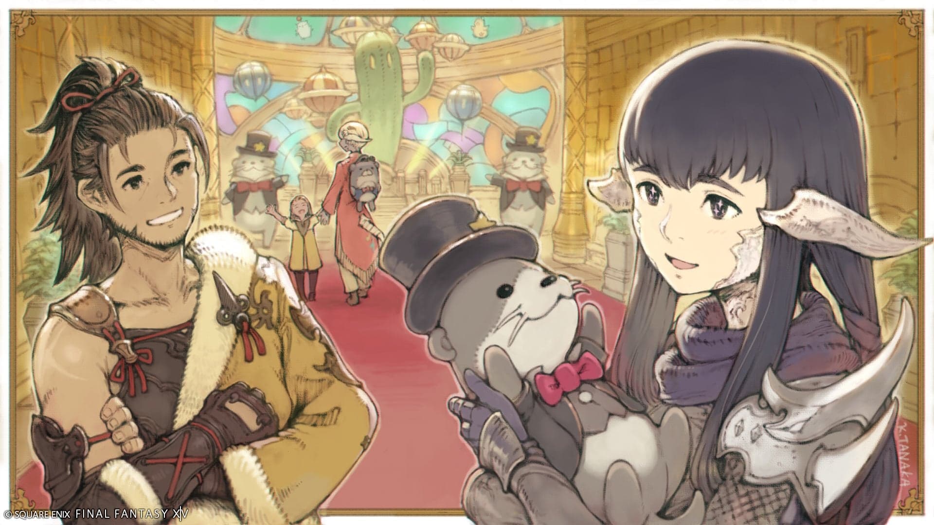 Campanha Make It Rain 2026 de FFXIV e itens Senior Otter chegam