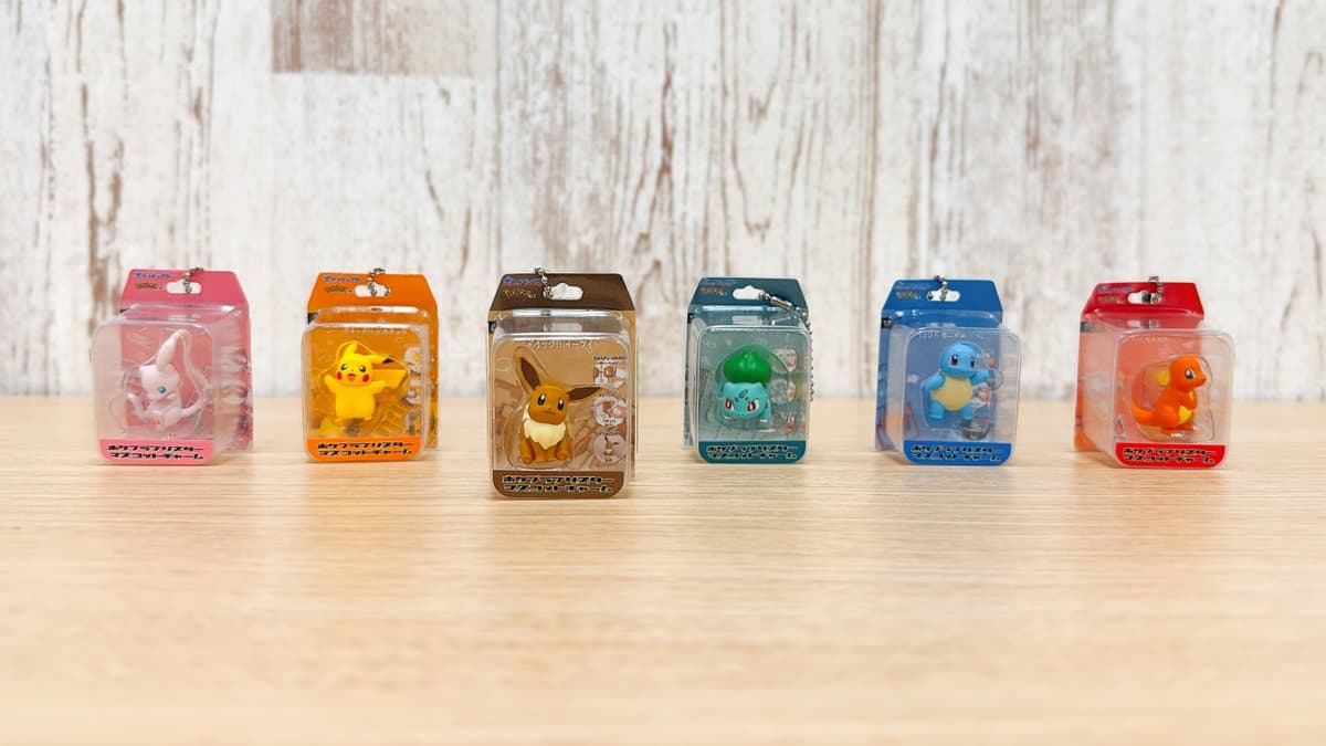 New Pokemon Keychains Are Replicas of Plamo Model Kits