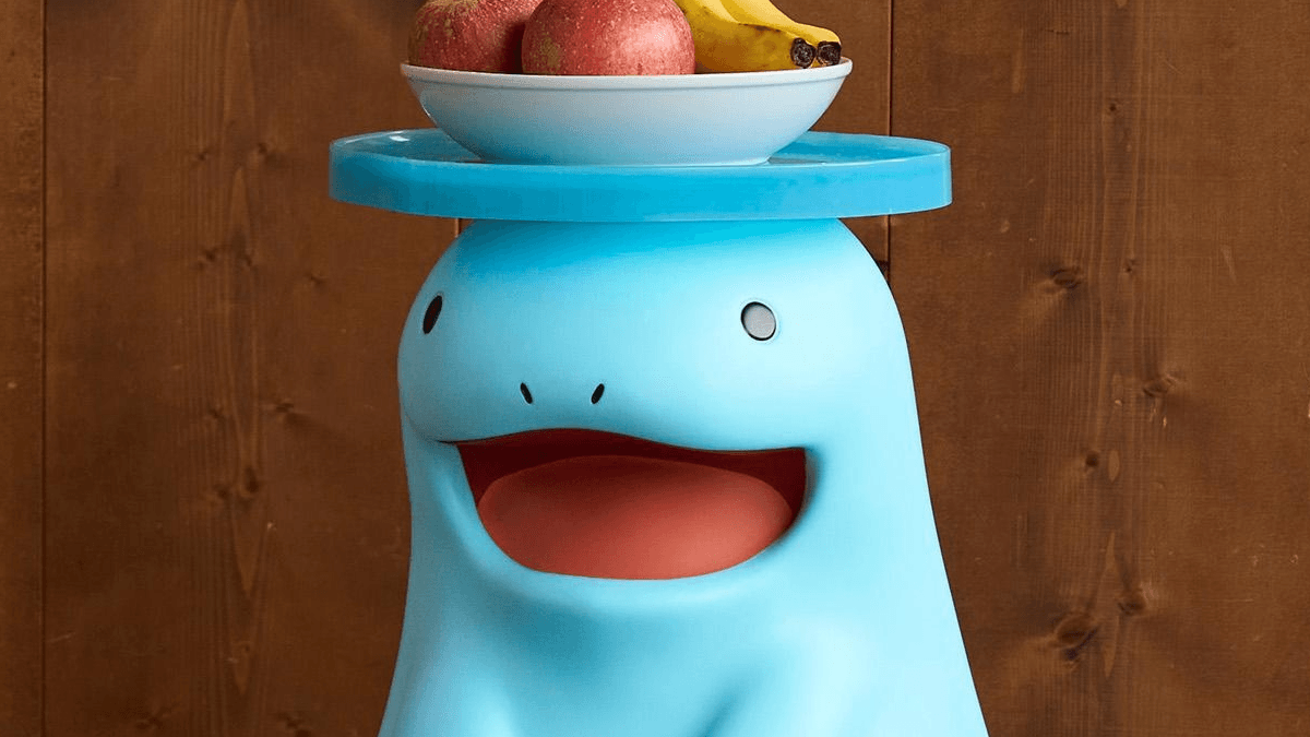 Pokemon Quagsire Table Looks Friendly and Helpful