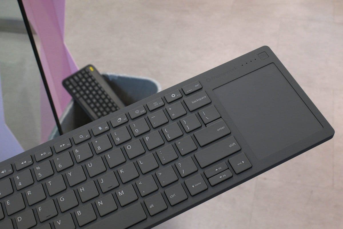 Framework says its Wireless Touchpad Keyboard 'is by far our most waitlisted product'
