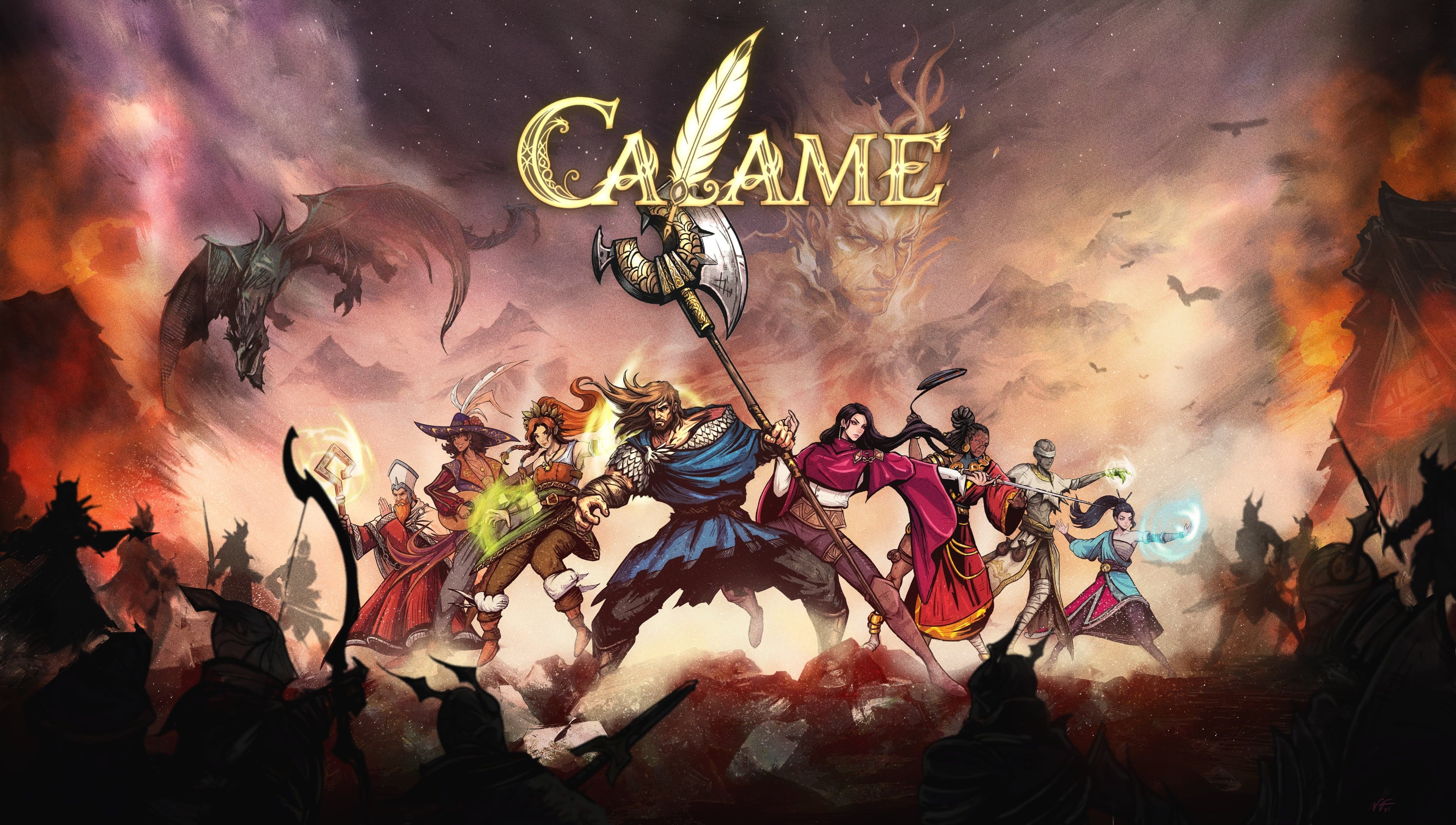 RPG tático por turnos Calame anunciado para PS5, Xbox Series e PC
